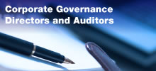 Corporate Governance / Directors and Auditors