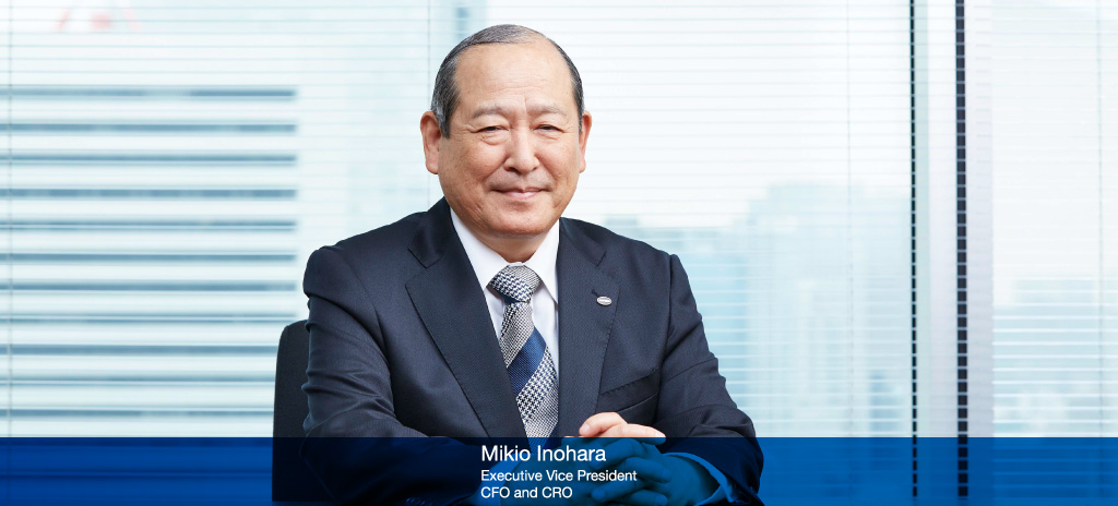 Mikio Inohara, Executive Vice President CFO and CRO