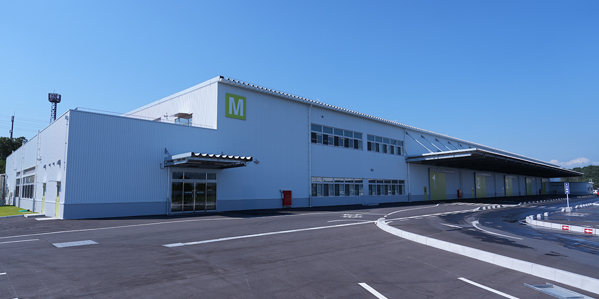 新工場棟の外観