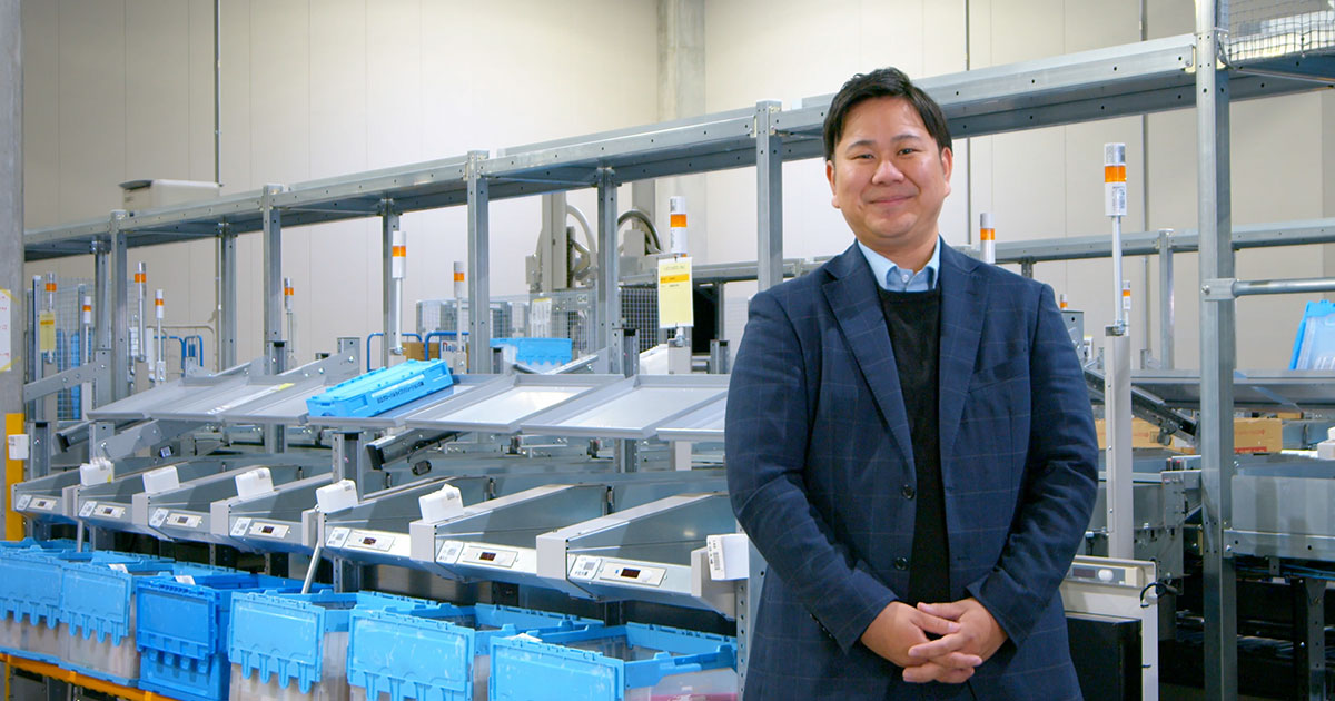ロボットによる自動仕分けで生産性向上を実現（株式会社ノジマ様