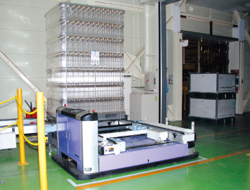 chain-conveyor automated guided vheicle, AGV