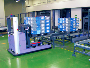 Fork type automated guided vehicle, AGV