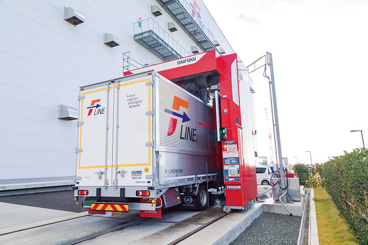 大型洗車機「カミオン カスタム」