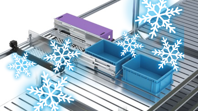 Shuttle Rack für kalte Temperaturen