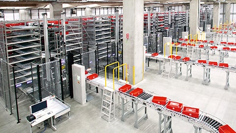 Xe đưa đón Tải trọng nhỏ AS/RS Shuttle Rack M