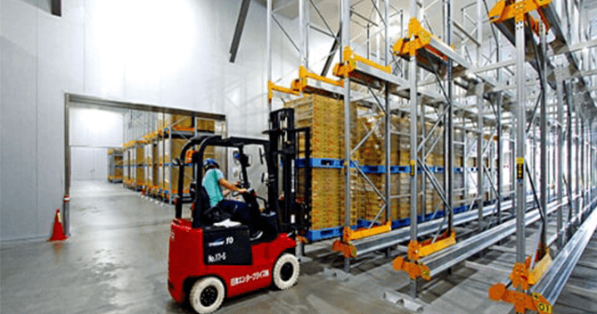 Hệ thống vận chuyển pallet Shuttle Rack L