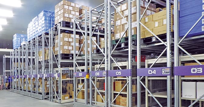 Mobile Pallet Racking