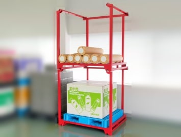 Nesting rack "Stacktainer"