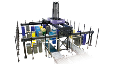 SPDR, a parts temporary storage and sorting system