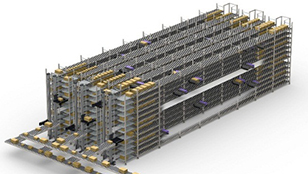 Shuttle Rack mini load AS/RS (SRS-M)