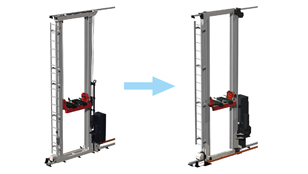 Mini load AS/RS - Fine Stacker (Model: R-F/N)