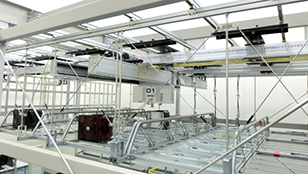 クリーンルーム用搬送・保管システム「MMHS」（MMHS：Matrix Material Handling System）