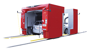 One-way drive-through car wash machine - Twinthru Arteno